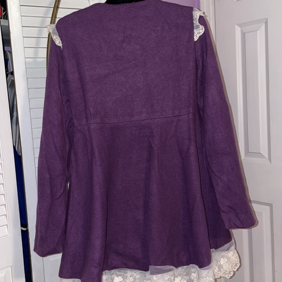 A’Reve Purple Jacket/Blazer - Size Small - Picture 5 of 11